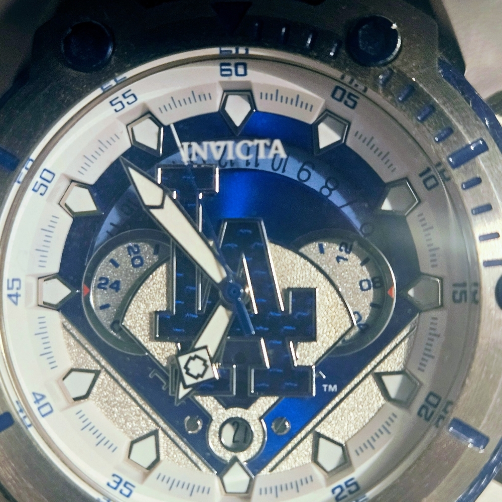 Invicta LA Dodgers MLB Chronograph Watch